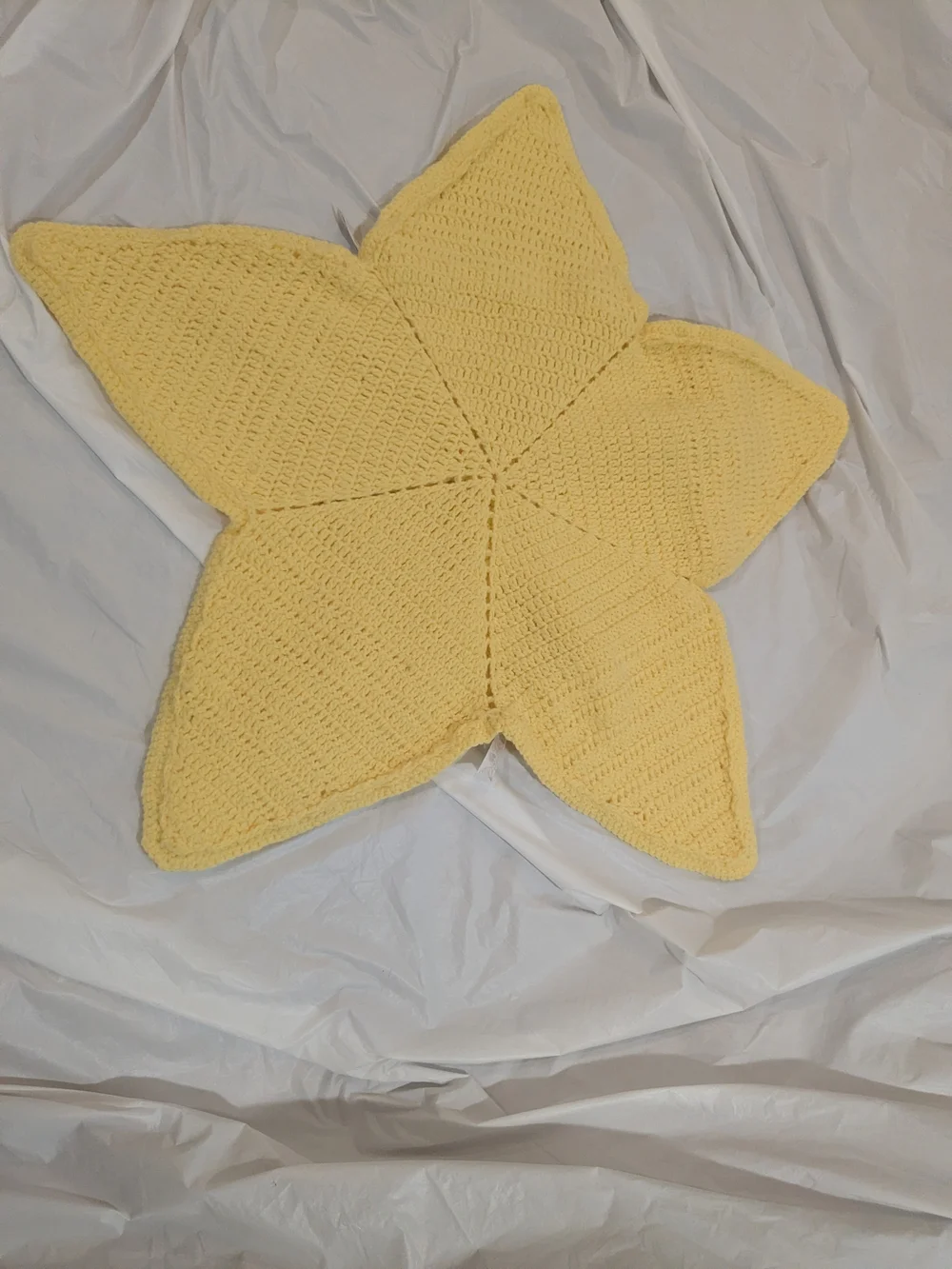 🔥Handmade Yellow Star-Shaped Baby/Child Hooded Wrap 0-4;6 Months
